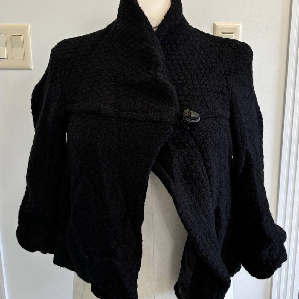 Free People Lamb’s wool coat small